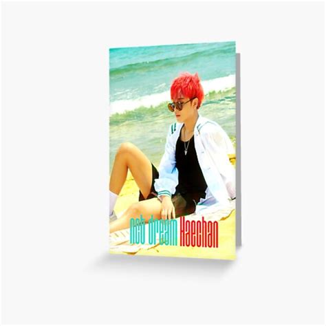 Nct Dream Haechan We Young Greeting Card By Nurfzr Redbubble