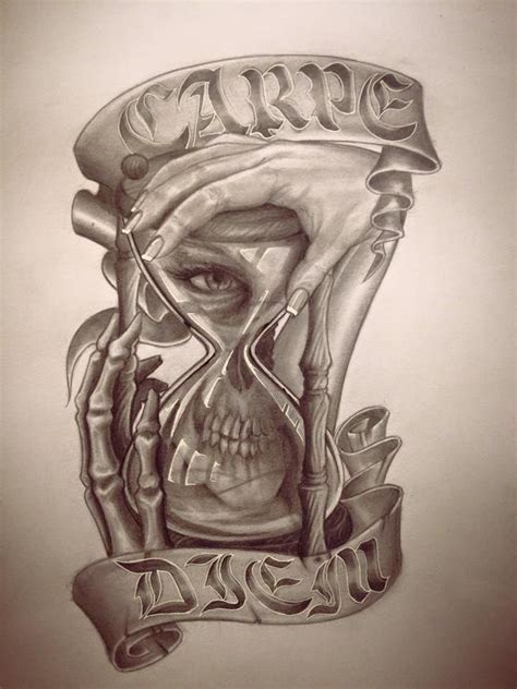 Hourglass With Skull Sketch Tattoo Design Tattoo Sketches Tattoo