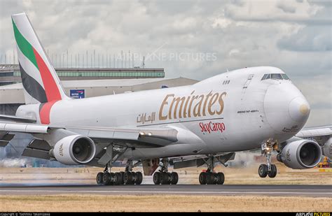 Oo Thc Emirates Sky Cargo Boeing 747 400f Erf At London Heathrow