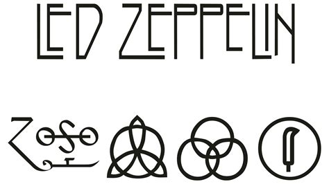 Led Zeppelin Logo Png PNG Image Collection