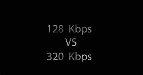 Difference Between 128kbps And 320kbps Differences Between 128 Kbps