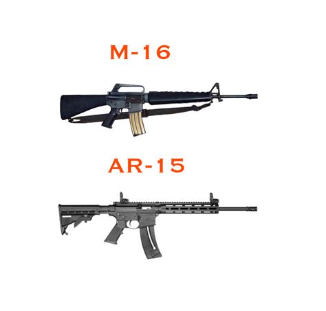 Whats The Difference Between An Ar 15 And M 16 Ar 15 Stand And Ar 10