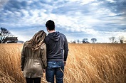 Free picture: couple, field, people, rural, sky, summer, romance, love