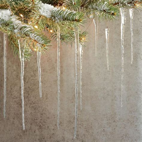 Glass Icicles In 2020 Handblown Glass Ornaments Christmas Decor Diy