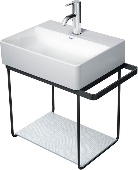 Entdecken sie dornbracht waschtischarmaturen für bad und gästebad. Duravit DuraSquare Metallkonsole 0031104600 wandhängend ...