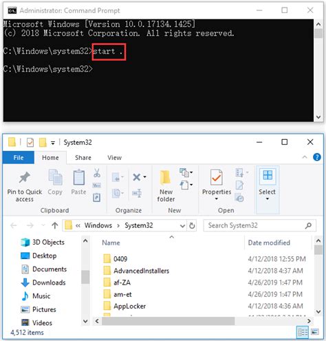 How To Open A File Explorer Window From Cmd Win 10 Minitool