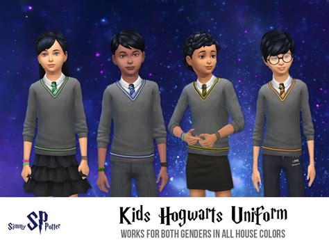 Harry Potter Cc Sims 4 Sims 4 Cas The Rest Of Descendants S Cast Evie