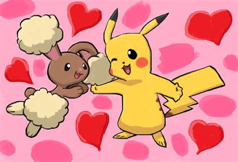 Pokemon Pikachu N Buneary In Love 2 By Frank Seven On Deviantart