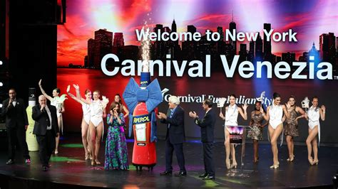 Carnival Venezia Makes Debut In New York City Cruisetotravel