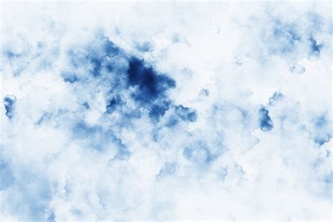 Blue Abstract Watercolor Painted Art Background Stock Photo Download