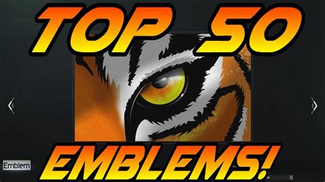 New Top 50 Emblems In Black Ops 3 The Best Epic Bo3 Emblems Call
