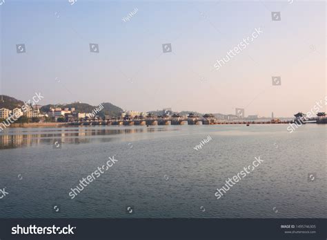 Retro Pavilion Bridge Built On River Stock Photo 1495746305 Shutterstock
