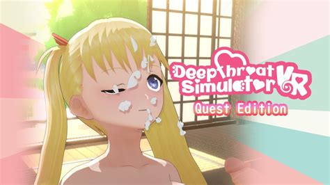 deepthroat simulator quest edition vr porn game