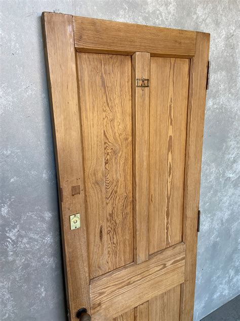 Reclaimed Pitch Pine Solid Internal Door B