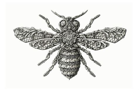 Simply Creative Intricate Insect Drawings By Alex Konahin Insect Art