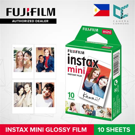 Fujifilm Instax Mini Glossy Instant Film For All Mini Instax Camera