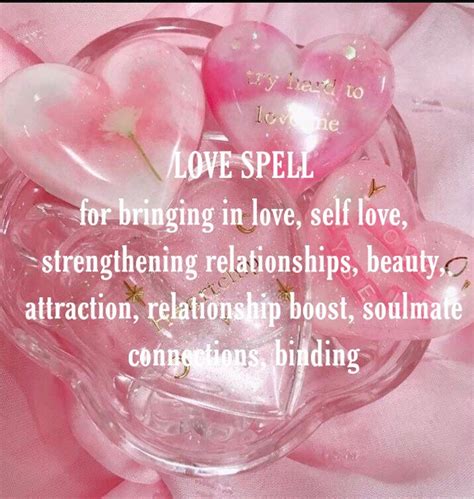 Love Spell For Love Self Love Strengthening Relationships Etsy