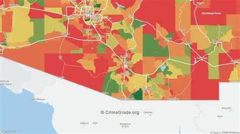 Pima County Az Violent Crime Rates And Maps