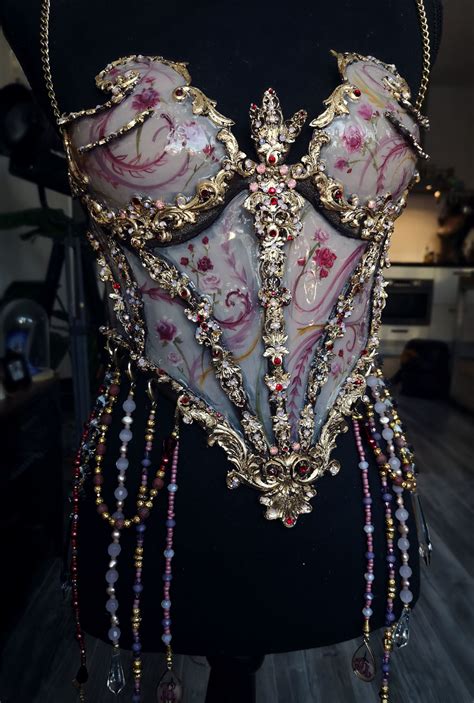 dusty pink porcelain corset in 2021 corset fashion medieval fashion corset