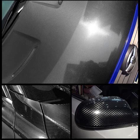 5d Carbon Fiber Vinyl Film High Gloss Ultra Shiny Car Wrap Roll Sticker