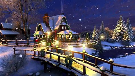 Free Download White Christmas 3d Screensaver 1280x720 For Your