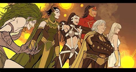 Female Furies By Zack Awesome On Deviantart Female Furies Dc Comics