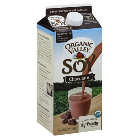 Organic Valley Chocolate Soy Milk 12 Gal Kroger