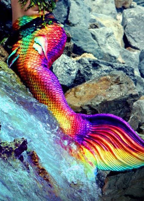Colourful Mermaid Tail