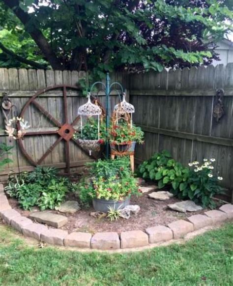 Brenda Townzens Quaint Corner Garden Yard Ideas Corner Landscaping