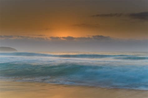 Sunrise Seascape Capturing The Sunrise From Killcare Beach Flickr