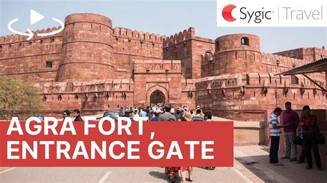 360 Video Agra Fort Entrance Gate Agra India Youtube
