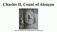 Charles II, Count of Alençon - YouTube