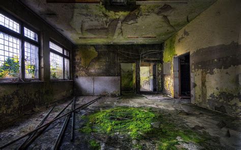 Abandoned Building Hd Desktop Wallpapers Wallpaper Cave