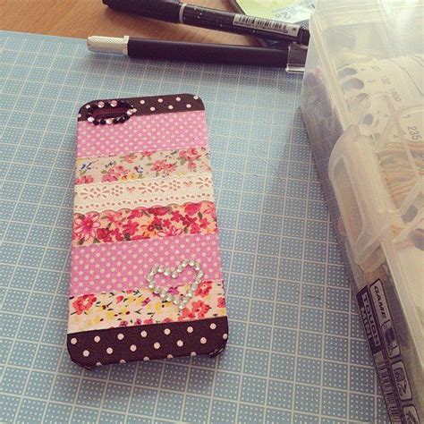 Washi Tape And Lace Diy Lace Phone Case Lace Phone Case Diy Phone Case