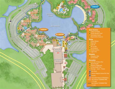 April 2017 Walt Disney World Resort Hotel Maps Photo 13 Of 33