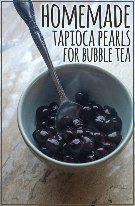 Homemade Tapioca Pearls For Bubble Tea The Harvest Skillet