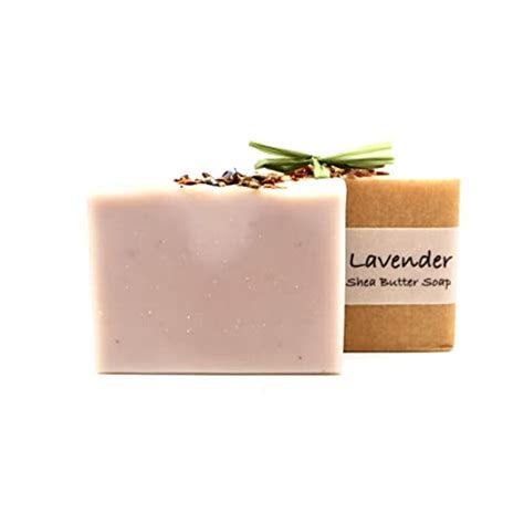 Lavender Shea Butter Soap With Olive Oil Infused With Alkanet Root And