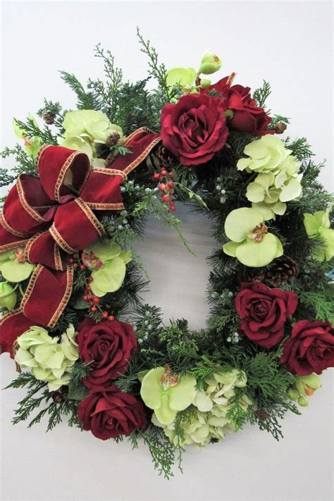 Flowers by wendy based in the village of stogumber flowers by wendy delivers to all local areas of west somerset including williton, watchet, kilve, bishops lydeard, minehead, taunton, bridgwater and all other villages in between. Holiday and Christmas Wreaths by April's Garden | Silk ...