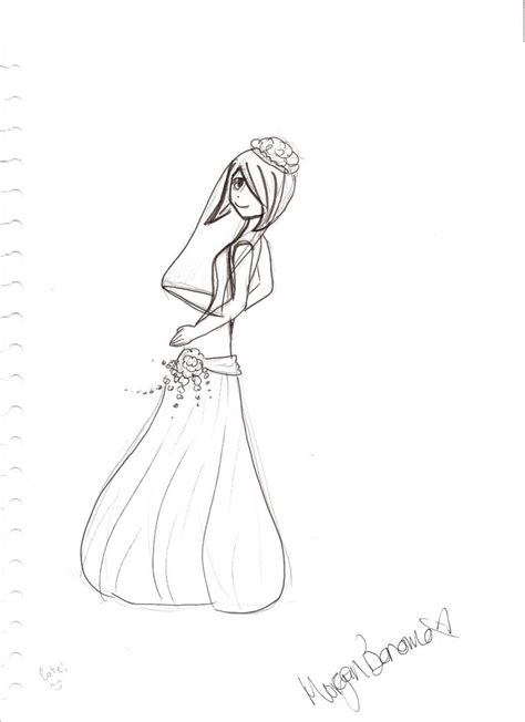 Wedding Dress Lineart By Akaochan On Deviantart