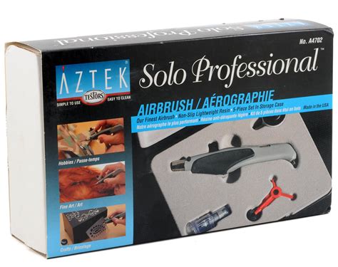 Testors Aztek A470 Solo Resin Airbrush Kit Wplastic Case Tesa4702