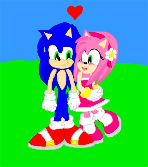 Sonic And Amy Rose Sonamy Sonic The Hedgehog Photo 43536190