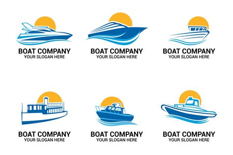 Boats Logo Branding And Logo Templates ~ Creative Market