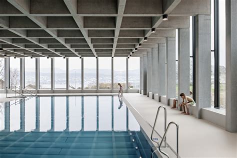 Swimming Pool Allmendli Illiz Architektur Archdaily