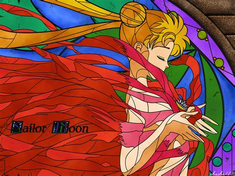 Sailor Moon Stained Glass Sailor Moon Wallpaper 2048x1536 52377
