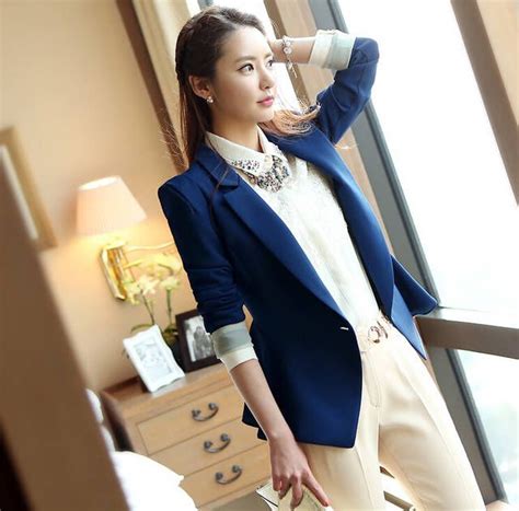 Online Shop Autumn Women Blazer Jacket Korean New Fashion Ol