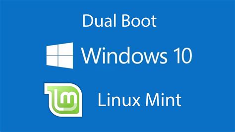 How To Dual Boot Windows With Linux Mint Youtube