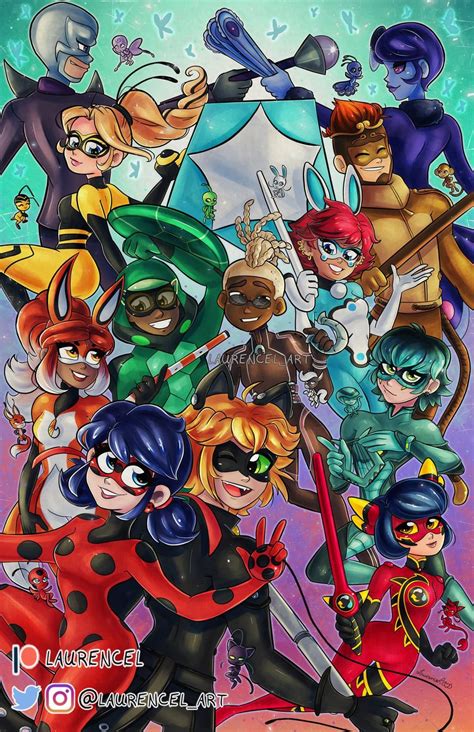 Miraculous Ladybug Group By Laurence L On Deviantart Miraculous