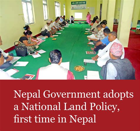 Nepal Government Adopts A National Land Policy First Time In Nepal