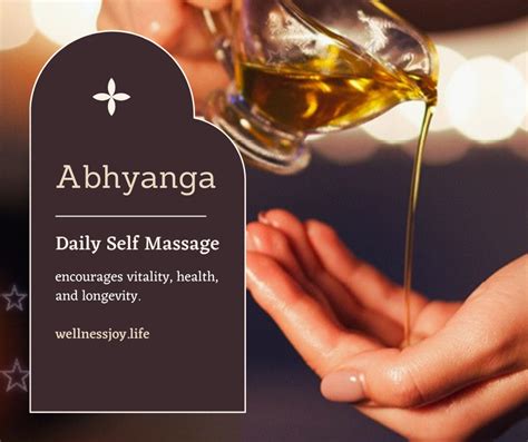 traditional ayurveda abhyanga massage daily self massage benefits