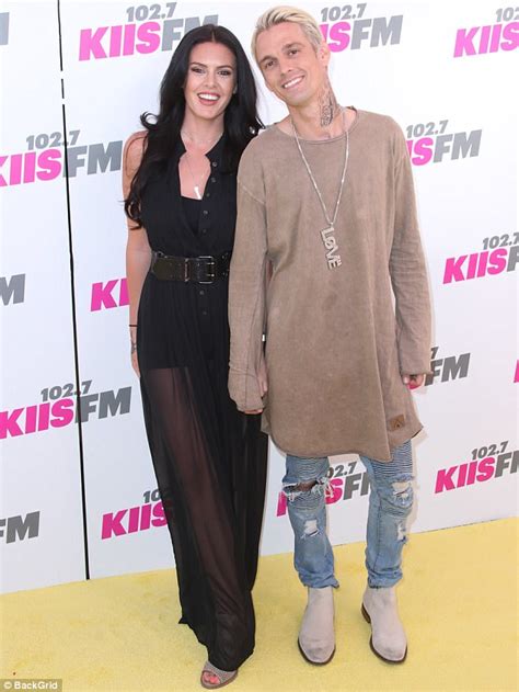 Aaron Carter Says Ex Split After Learning He Was Bisexual Daily Mail